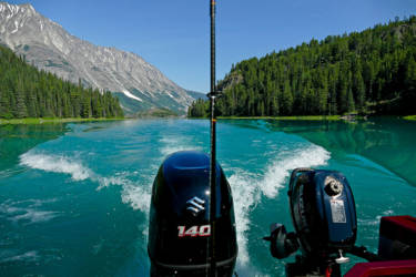 Gletscherwasser im Atlin-Lake