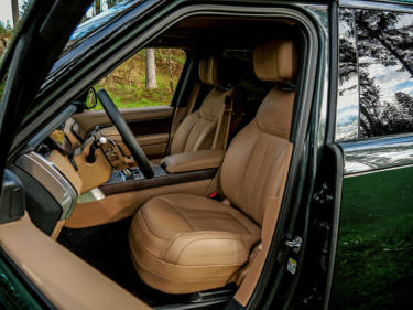 nnenraum des neuen Range Rovers 